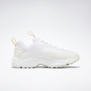 Reebok DMX Series 2K Turnschuhe Damen - Weiß/HellGrün Gelb - DE 452-MNB